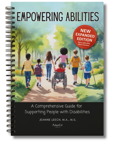 Empowering Abilities Handbook: Your Go-To Guide for Supporting Individuals with Disabilities
